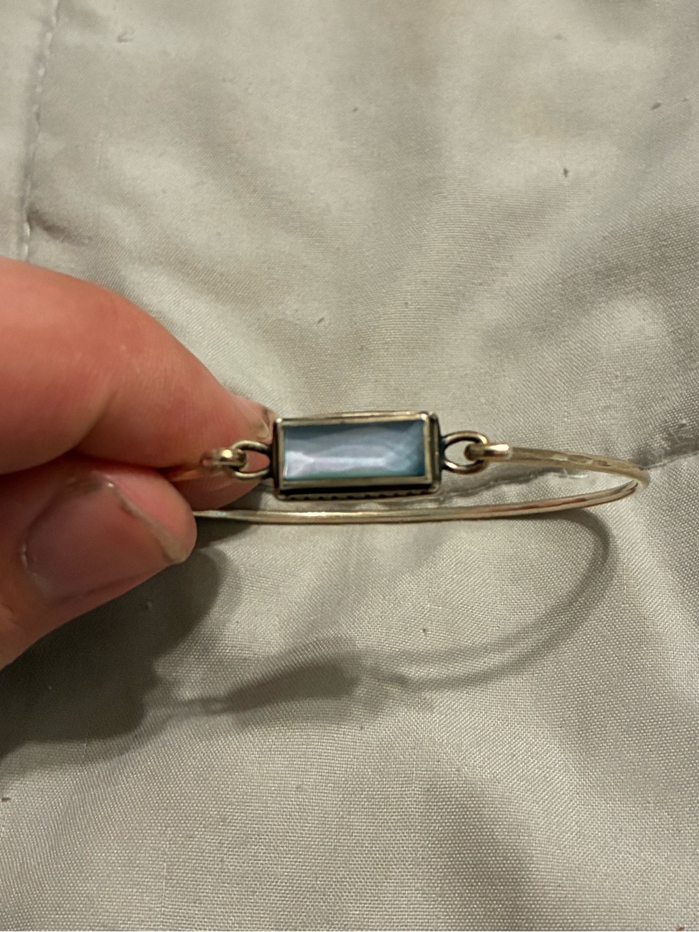 retired James Avery Sterling Silver Palais Hook-On Bracelet - Picture 2 of 5